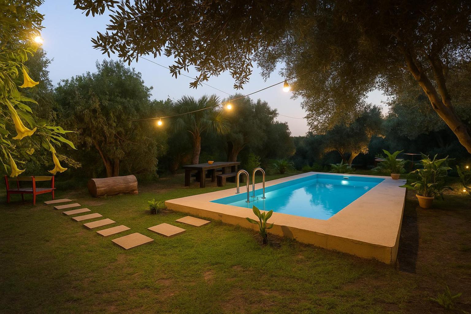 דירות Dhrapaniás Sofiana'S Garden Retreat With Private Pool מראה חיצוני תמונה
